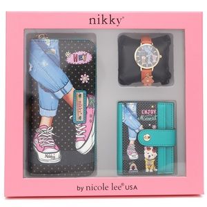 3PC GIFT SET (WALLET, ID CARD, WATCH)